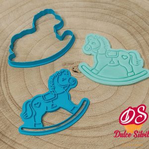 Cortador galleta Bebe con texturizador Balancin