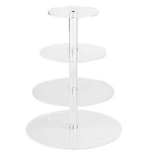 Stand acrílico de 4 niveles