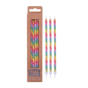 Velas altas Arcoiris (6) - PME