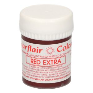 Colorante en Pasta Rojo Extra - Sugarflair