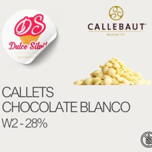 Chocolate Blanco W2-28% 500 g Callebaut A GRANEL