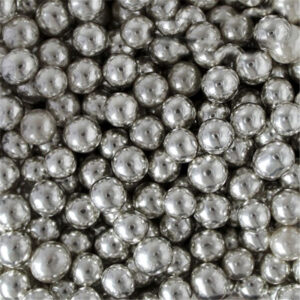 Perlas plata 6 mm 90 g