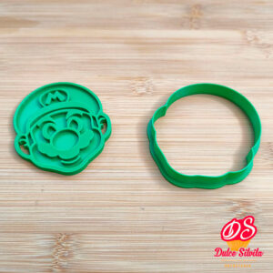Cortador galleta Mario 01 con texturizador