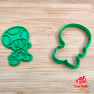 Cortador galleta Mario 02 con texturizador