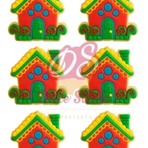 Papel de azúcar Navidad Casa Caramelo