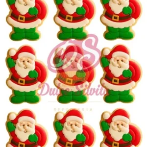 Papel de azúcar Navidad Papa Noel